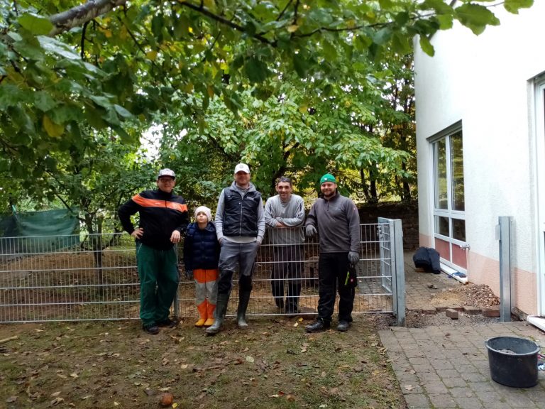 Arbeitseinsatz der Eltern!